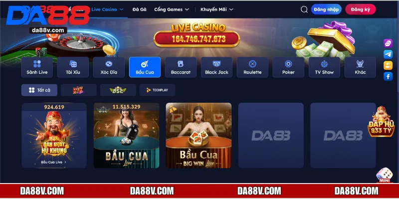Giới thiệu đôi nét về bầu cua online tại DA88