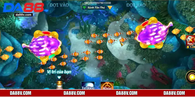 Happy Fishing cung cấp nhiều vũ khí đặc biệt để bạn đi săn dễ dàng