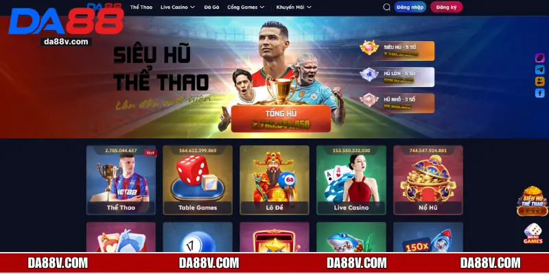 Hướng dẫn cụ thể cách đăng nhập DA88
