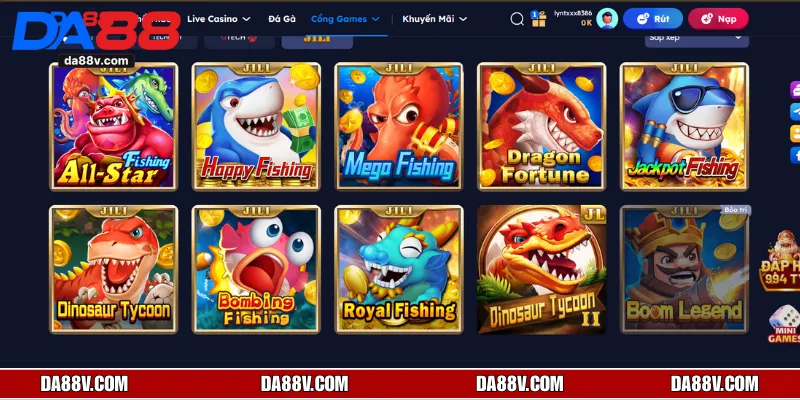 Khám phá một vài game bắn cá đổi thưởng thuộc top hay nhất