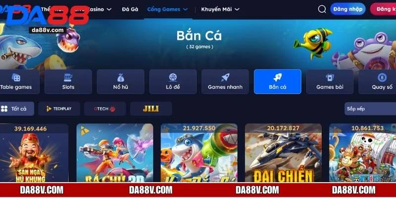 Trải nghiệm đại dương sống động cùng bắn cá Long Thần